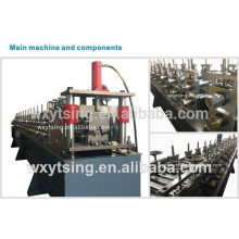 YTSING-YD-4343 Passou CE & ISO Top Chapéu Secção Roll Forming Machine, perfil de chapéu superior formando a máquina